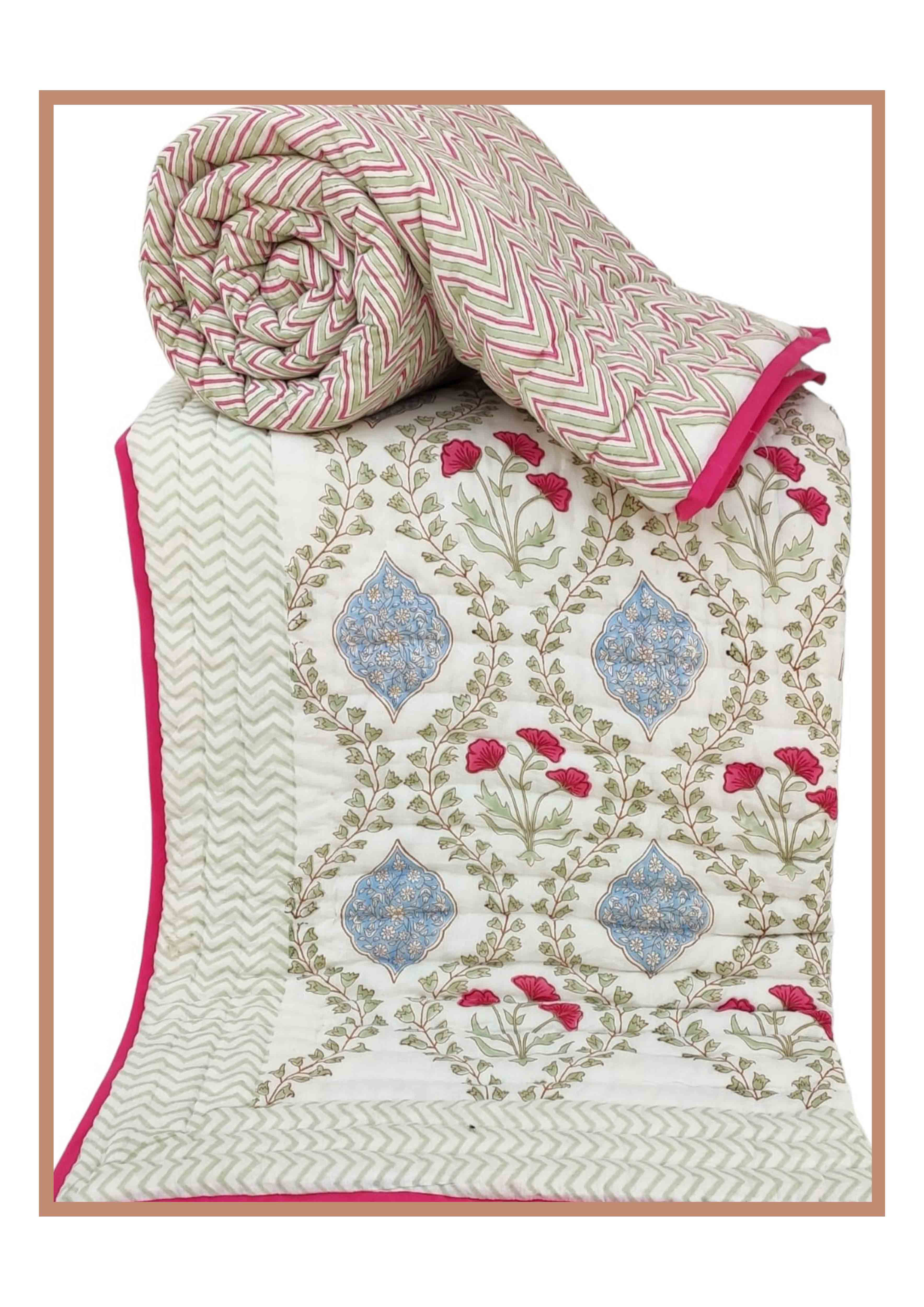 Twin size Spring Dream quilt product display